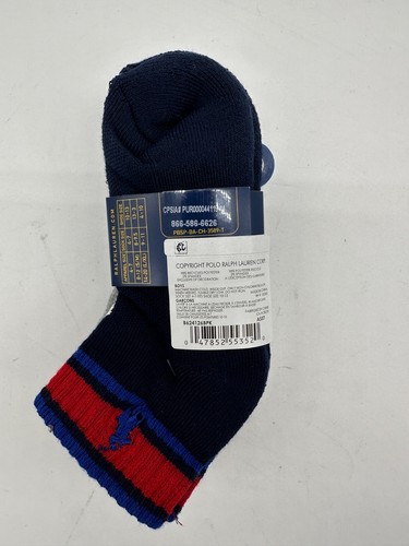 NEW 3 PACK POLO RALPH LAUREN BOYS TODDLERS SIZE 10-13K WHITE /BLUE /GREY - Picture 2 of 4