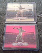 2025 Topps Stadium Club - Corbin Burnes #100 Pink Foil + Base