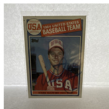 Topps 1985 Mark McGwire #401 (AUTO) USA Baseball Team Vintage Sports Card