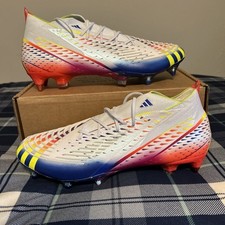 Size 11.5 - adidas Predator Edge.1 SG Al Rihla Pack - White