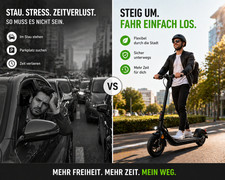 IMLEX E-Scooter Elektroscooter Straßenzulassung ABE 400W 12 Zoll IM-ES1201 – Bild 4