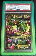 2015 POKEMON XY ROARING SKIES #105 FULL ART/M RAYQUAZA EX PSA 7 on eBay