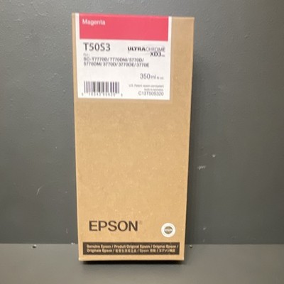 Epson T50S3 UltraChrome XD3 Magenta Ink Cartridge 350ml SC-T7700/8700/5700DE