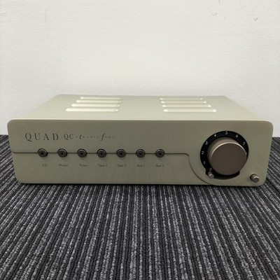 QUAD QC TWENTY FOUR QC-24 Vacuum Tube Preamplifier Working Japan 100V Valve Amp