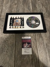 BOYZ II MEN SIGNED FRAMED CD AUTOGRAPHED JSA COA SHAWN WANYA NATHAN MORRIS BAND