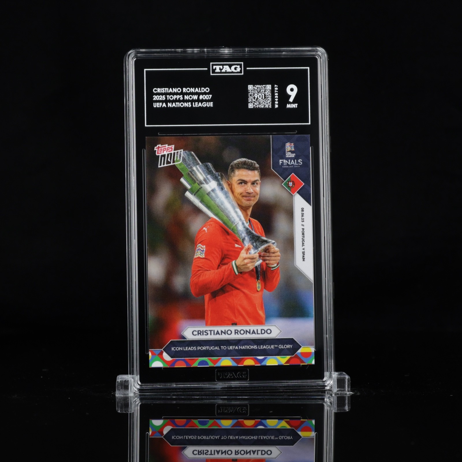 2025 Now #007 Cristiano Ronaldo UEFA Nations League view 4