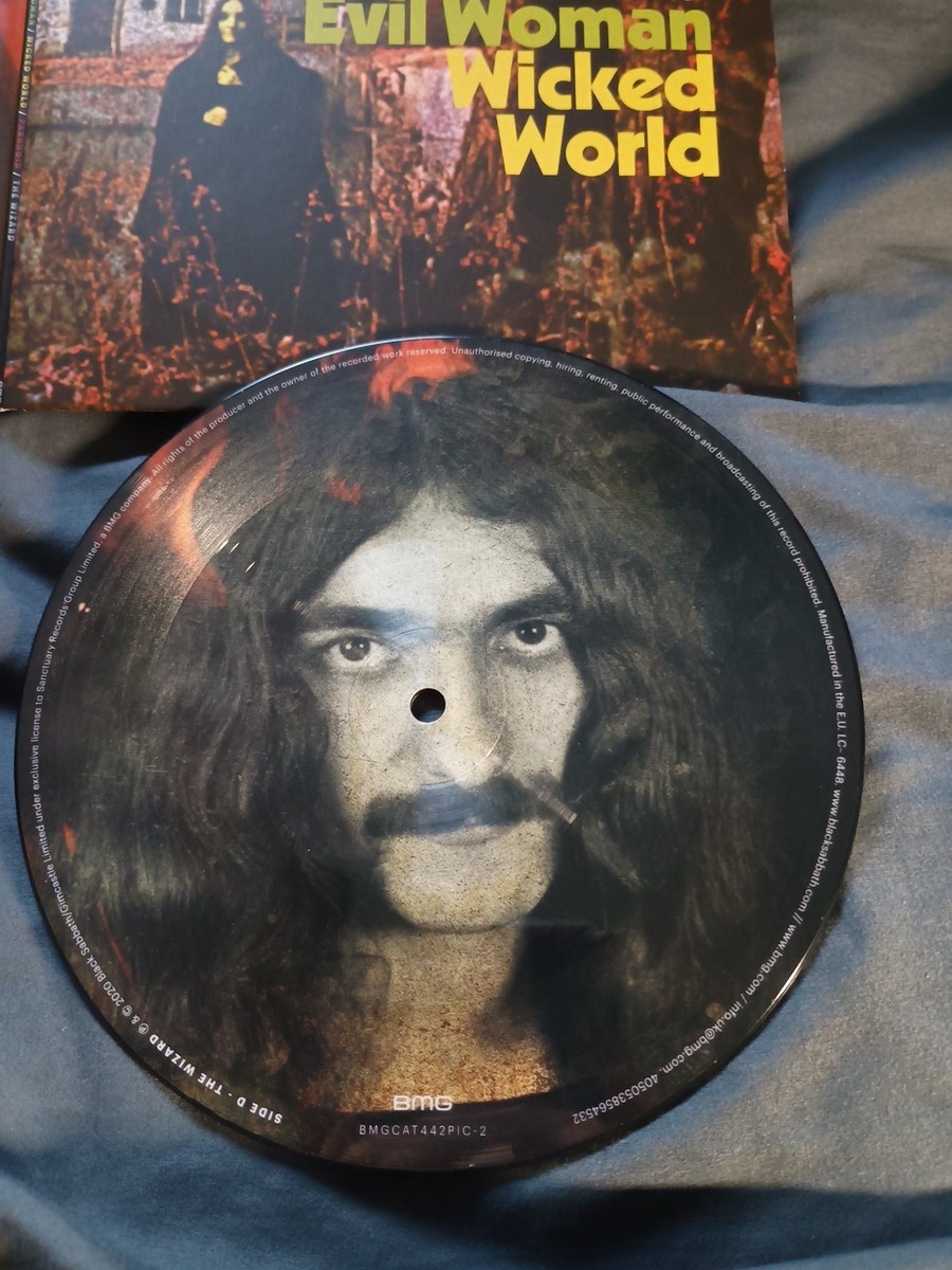 Black Sabbath Evil Woman Wicked World Paranoid RSD 2X Picture