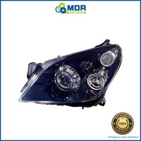Vorderer Linker Scheinwerfer Reflektor Schwarz Xenon - SX - Opel Astra H 04-