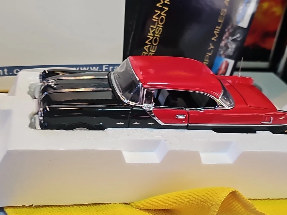 VINTAGE FRANKLIN MINT 55 PONTIAC STAR CHIEF CUSTOM CATALINA READ 📚 DESCRIPTION - Image 4 of 4