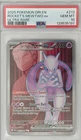 Pokémon TCG Team Rockets Mewtwo EX 213/182 Full Art Destined Rivals PSA 10