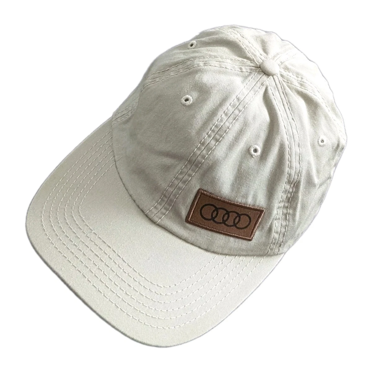 Audi Cappellino Snapback Unisex Nero 55/59 Cm - Berretto Baseball Con Visiera Piatta E Chiusura Regolabile, 100% Cotone