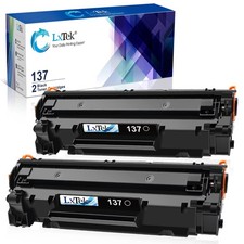 LxTek Compatible Toner Cartridge Replacement for Canon 137 Black Toner Cartri...