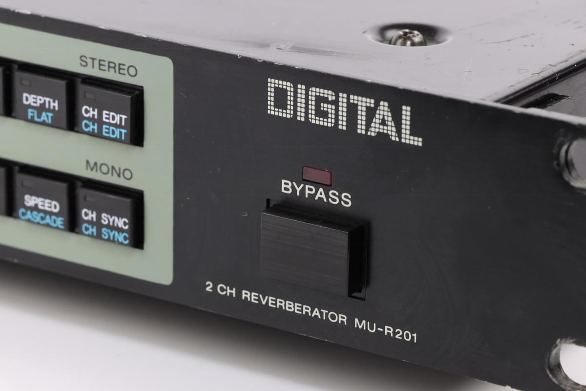 SONY DIGITAL REVERBERATOR MU-R201 ジャンク Sony MU-R201 SDR-1000 2Channel Digital Reverberator Vintage New