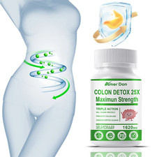 Parasite Cleanse DETOX Liver Colon Yeast Killer Pills All Natural detox candida