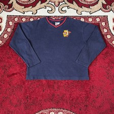 Vintage 90s Winnie The Pooh Tigger Ribbed V Neck Light Sweatshirt Kids Size L