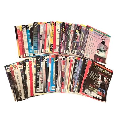 Lot of 62 Vintage Amazing Amiga Computing Computer Magazines Issues 1990-1996
