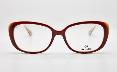 Acuitis Paola Bordeaux Glasses Frame Designed by Frédéric Beausoleil Made Canada