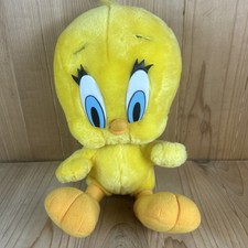 Tweety Bird Plush 1997 Looney Tunes 11" Warner Bros Stuffed Animal