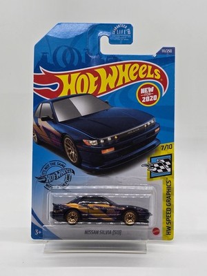 Hot Wheels Nissan Silvia S13 KW Graphics 2017 Hw Speed Graphic Series Nismo JDM