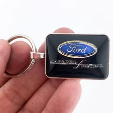 Vintage Ford Camper Special Truck F100 F150 F250 F350 1" X  1.25" Keychain