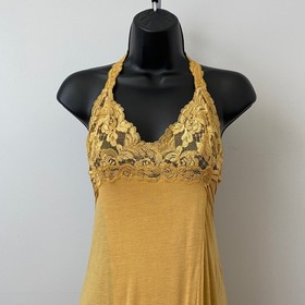 La Perla 2 Luxury Silk  Nightgown & Robe Set Lace Halter Maxi Lingerie Italy