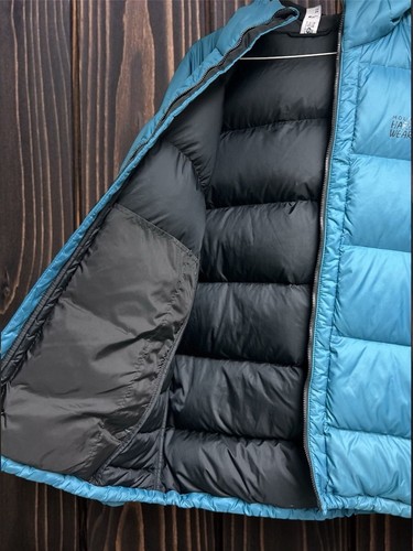 Mountain Hardwear Subzero Puffer Goose Daunenjacke Blau Schwarz Gesteppt Herren M - Bild 6 von 12
