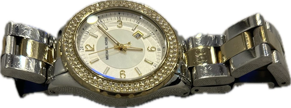 Michael Kors MK5584 Reloj Mujer Pulsera Dos Tonos Analógico Cuarzo Foto 2 de 4