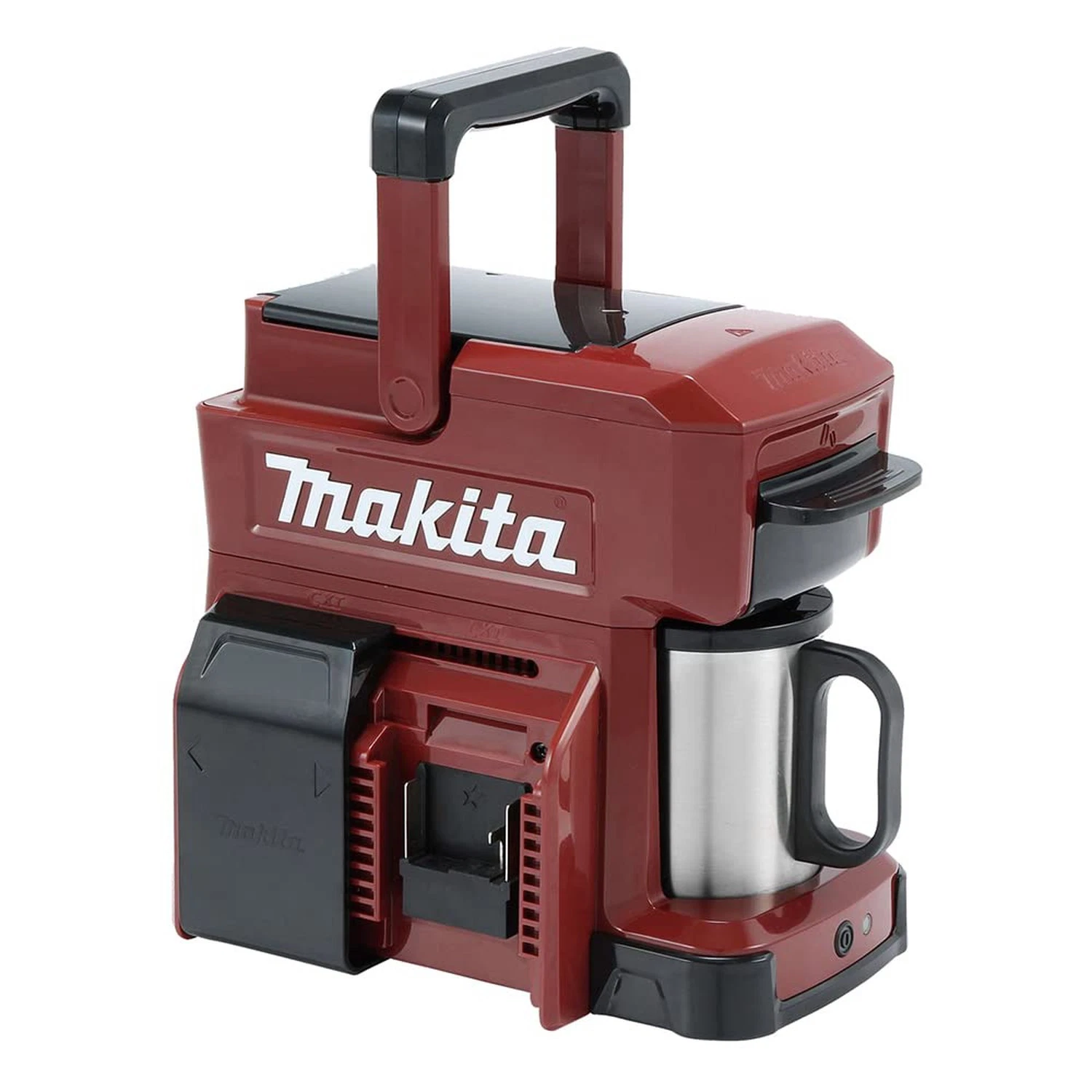 Makita DCM501ZAR Cordless Coffee Maker (Red Version) – Batteries and Charger ...