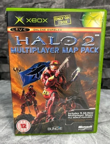 Halo 2 Multiplayer Map Pack for Xbox PAL Complete With Manual