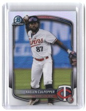 Kaelen Culpepper 2025 Bowman Draft Chrome Refractor