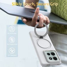 Flexible Slim Portable 1.5 Generation Ring Holder Phone Case for Motorola G75 5G