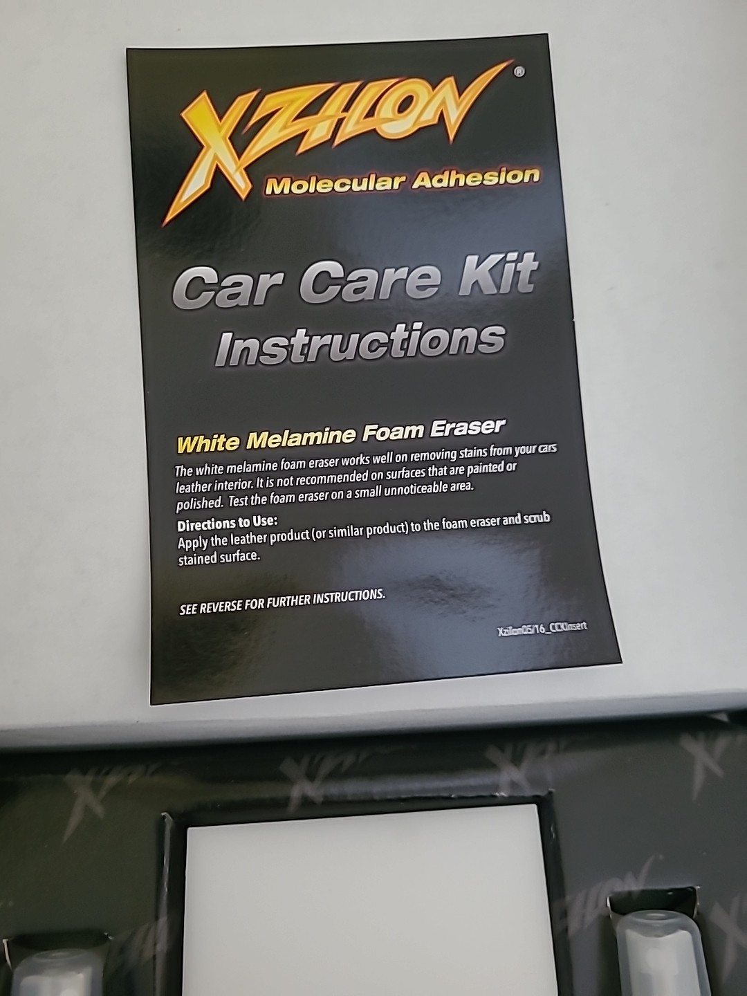 Xzilon Car Care Kit●Carpet & Leather Cleaner, Paint Restore & Clean, Foam Eraser