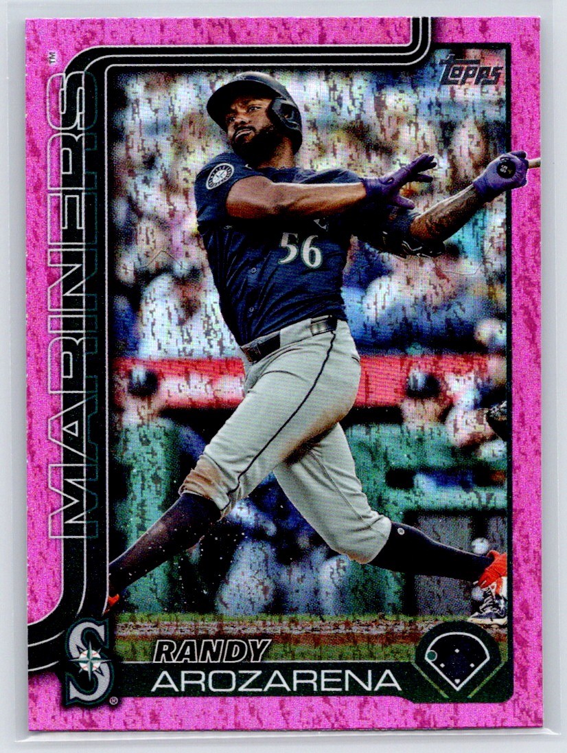 2025 Topps #111 Randy Arozarena Pink Foil