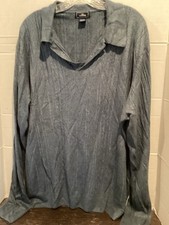 Men  s Dockers Blue Pullover Sweater Size 2 X Large