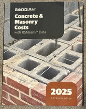 GORDIAN Concrete & Masonry Costs w/RSMeans Da...