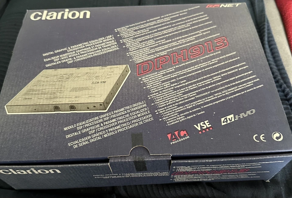 Clarion Dsp Égaliseur processeur Dph 913 ce net Ultra Rare ADDZEST DPH913 - Photo 1/4