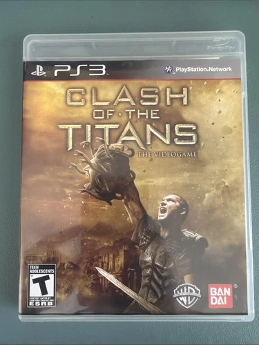 Clash of the Titans PlayStation 3 PS3 Complete in Box CIB Tested & Working