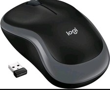 Logitech M185 Wireless Computer Mouse Black and Gray Brand New 910-002225