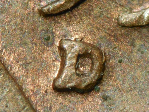 HIGH GRADE MINT ERROR 1956-D  LINCOLN WHEAT CENT RPM#4  AU