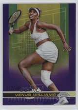 2024 Topps Chrome Purple Refractor 312/499 Venus Williams #200 11o2