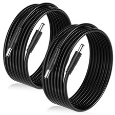Male to Male DC Cable 12V Power Extension Cord 5.5mm x 2.1mm Connector,5V 9V ...