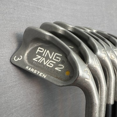 Ping Zing 2 Orange Dot Iron Set 3-Pw Regular Flex Steel 13103596 Good