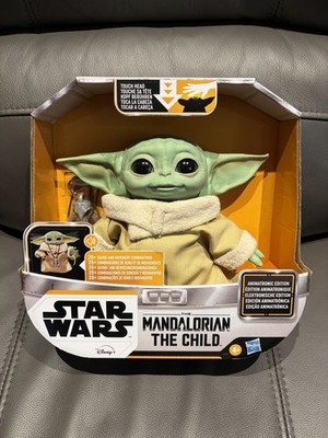 NIB Star Wars Functional Animatronic Baby Yoda Grogu The Child Mandalorian Toy!!