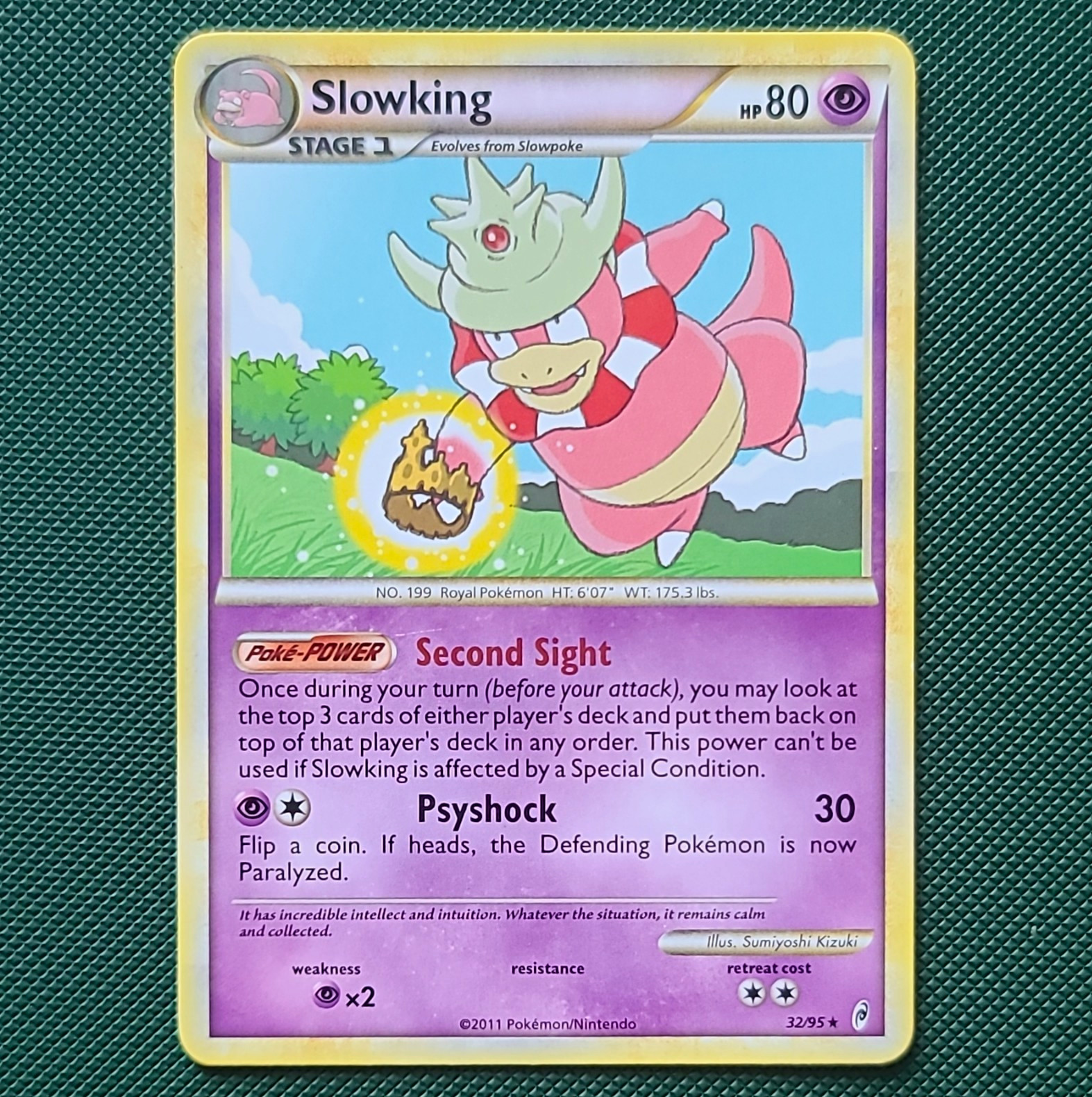 The Pokémon Company Slowking 32/95 Call of Legends Regular Rare EN Stage 1 80 HP