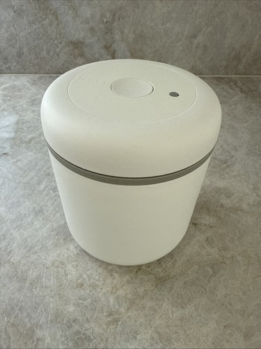 Fellow Atmos Vacuum Coffee Canister & Food Storage Container Small White