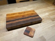 Servierbrett/Schneidebrett Sonnenuntergang