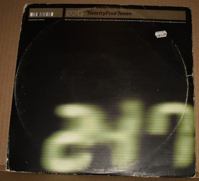 DJ Q   Twentyfour7even (2 Discs) 12'' Vinyl Record (Electronic, House)2000