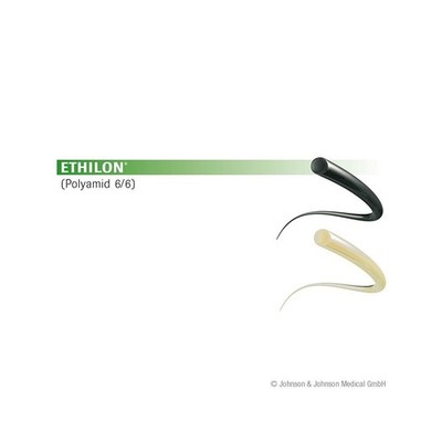 ETHILON FS 3=2/0 45cm 3Dtzd Schwarz Monofil Nicht Resorbierbar Chirurgisch
