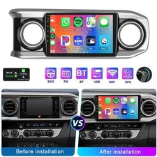 CarPlay For Toyota Tacoma 2016-2021 Android 13 Car Radio Stereo GPS Navi 4G+64G