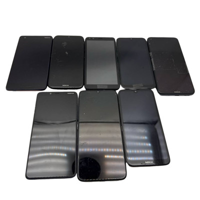 Lot of 8 Nokia Smartphones G21 5.4 4.2 3.1 Plus 2.2 2.1 C1 Not Working No Power
